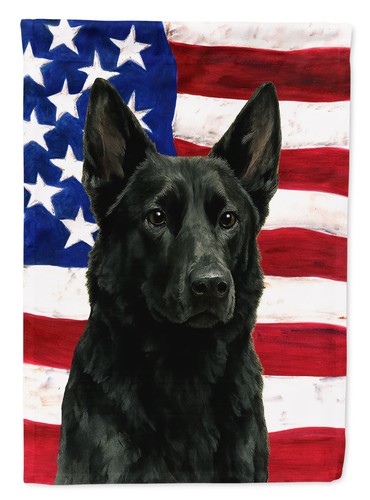 Black german shepherd - german, american